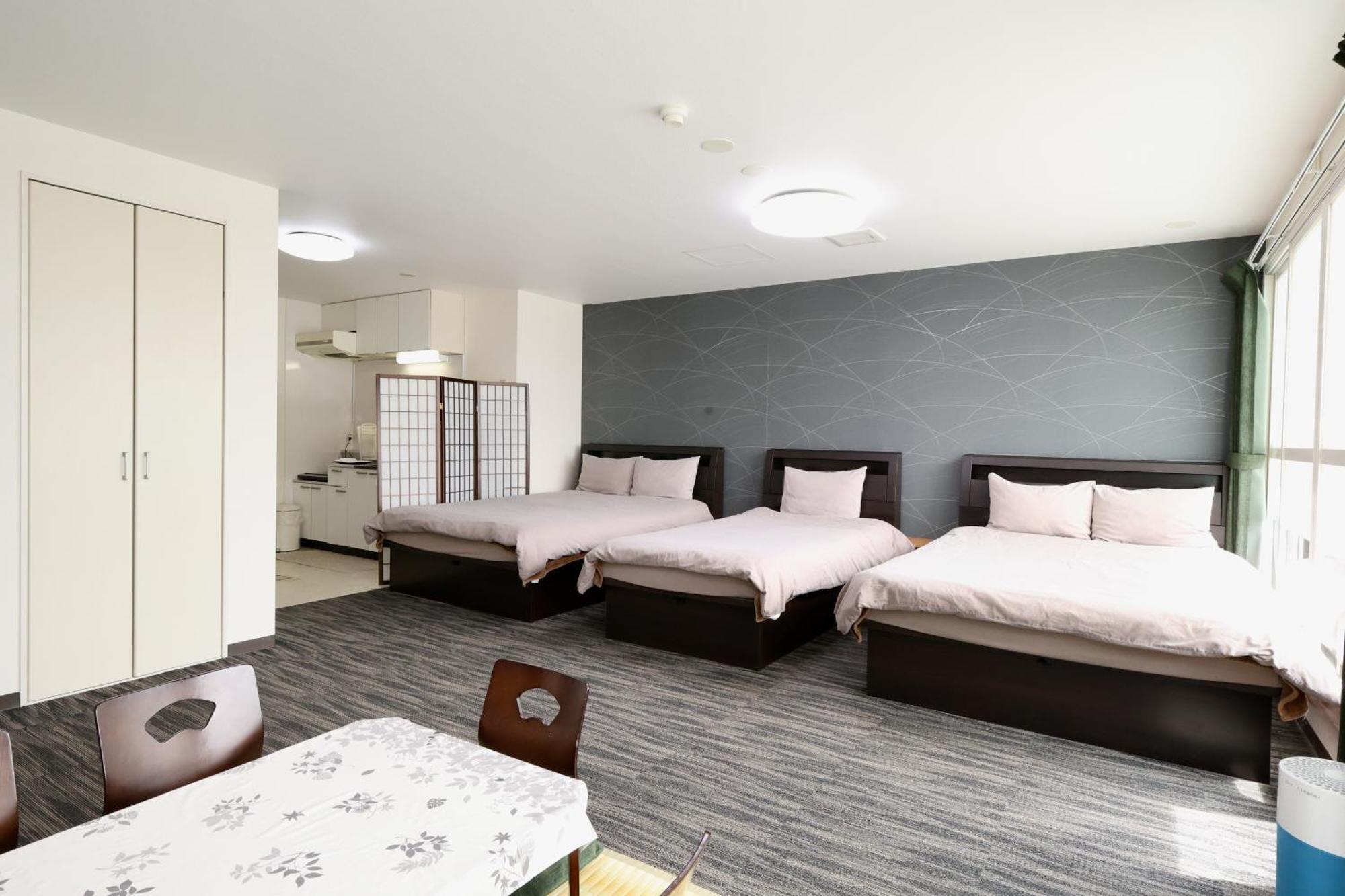 Apartment Susukino Hakuhou Building Sapporo Dış mekan fotoğraf